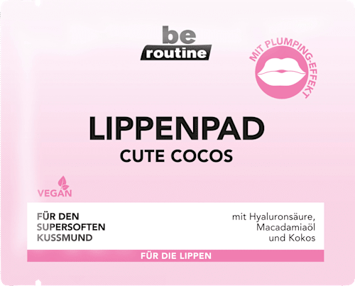 Lippenmaske Cute Cocos BE ROUTINE