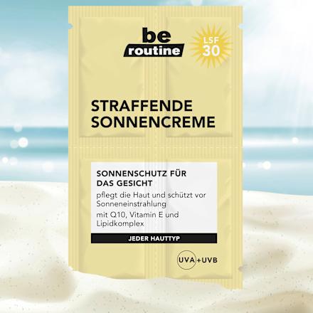 Sonnencreme Gesicht, straffend LSF 30 (4x2 ml) BE ROUTINE