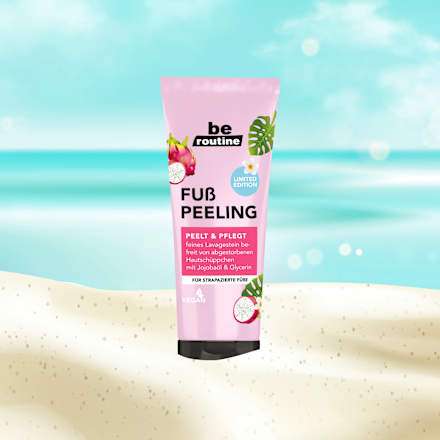 Fußpeeling Lavagestein mit Jojobaöl & Glycerin BE ROUTINE