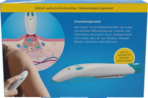 Elektronischer Stichheiler bite away