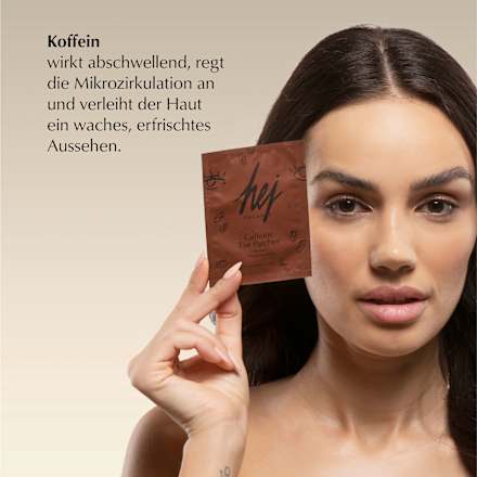 Augenpads Koffein und Vitamin C Boost (1 Paar) hej ORGANIC