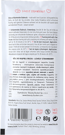 Sól do kąpieli Lovely Strawberry bilou