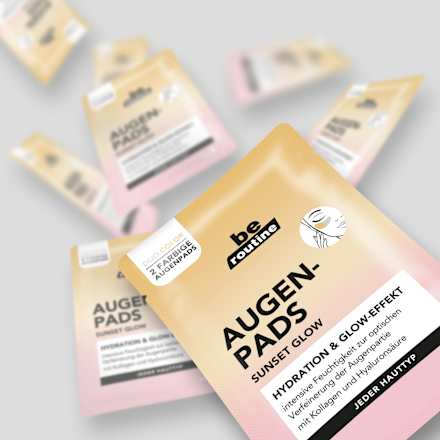 Augenpads Sunset Glow (1 Paar) BE ROUTINE