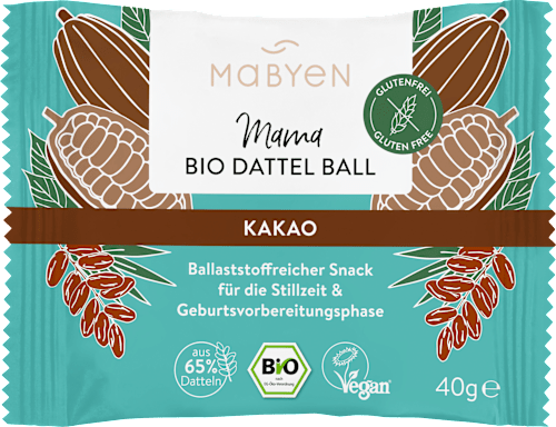 Bio datľová gulička Mama - kakao/mango Mabyen