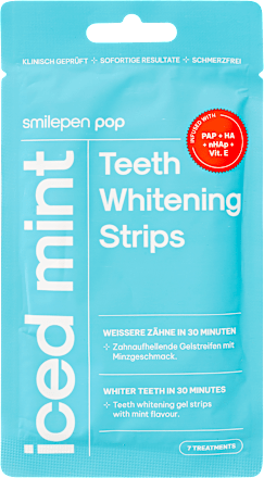 Fogfehérítő csík iced mint smilepen pop