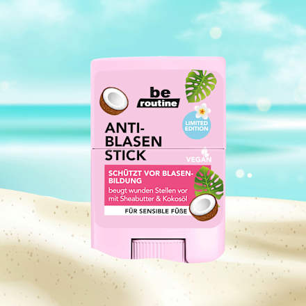 Anti Blasen Stick mit Sheabutter & Kokosöl BE ROUTINE
