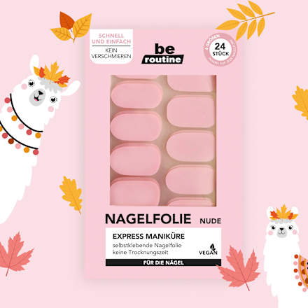 Nagelfolie Express Maniküre Nude BE ROUTINE