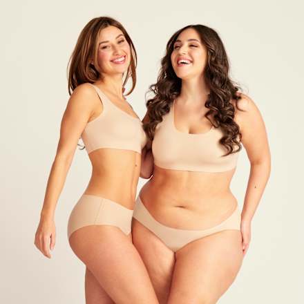 Periodenunterwäsche Hipster Seamless Beige, Gr. 32-34 ooia