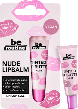 Lippenpflege Tinted Lip Butter (Nude) BE ROUTINE