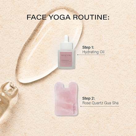 Gua Sha Stein Rosenquarz Rosental Organics