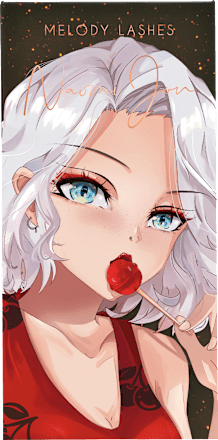 Künstliche Wimpern Fantasy World by Naomi Jon (1 Paar) Melody Lashes