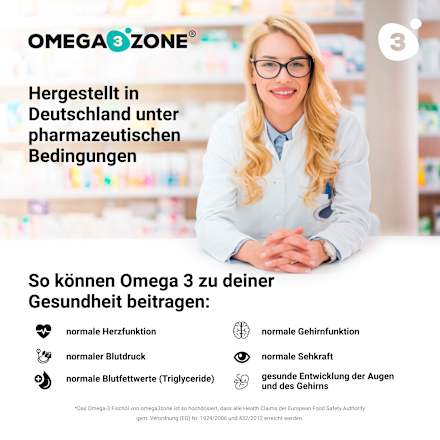 Omega-3 Fischöl Zitrone omega3zone
