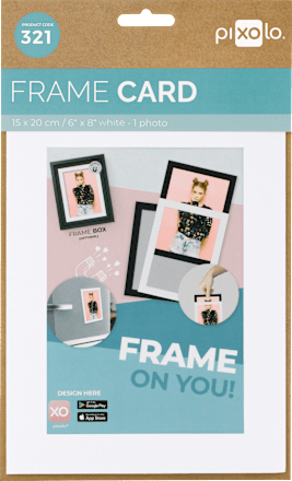 Rahmen Frame Card Mia 20 x 15 cm pixolo