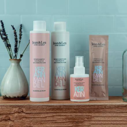 Haarkur Keratin Mandel Sachet Jean&Len