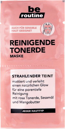 Gesichtsmaske reinigende Tonerde (2x8 ml) BE ROUTINE