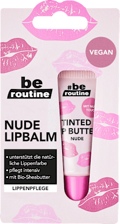 Lippenpflege Tinted Lip Butter (Nude) BE ROUTINE