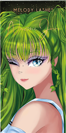 Künstliche Wimpern Fantasy World by Naomi Jon (1 Paar) Melody Lashes