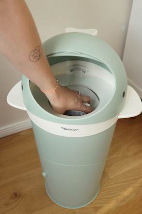 Windelmülleimer Wal aquamarin Kindsgut