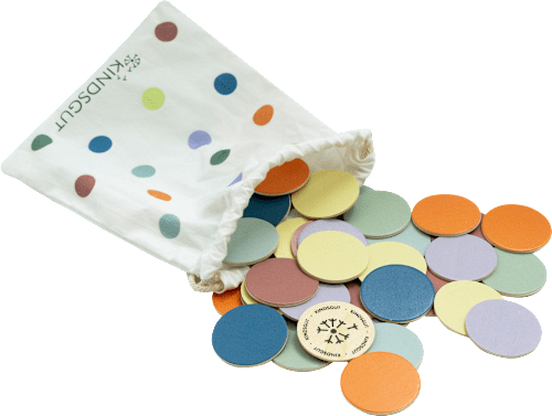 Holzkonfetti bunt Kindsgut