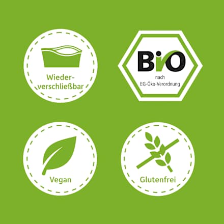 Fruchtgummi Apfel-Himbeere mit Reispops Freche Freunde