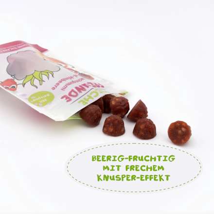 Fruchtgummi Apfel-Himbeere mit Reispops Freche Freunde