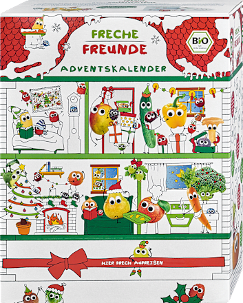 Bio-Adventskalender 2022 Freche Freunde