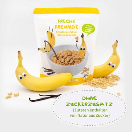 Kindermüsli Banane & Vanille ab 1 Jahr Freche Freunde