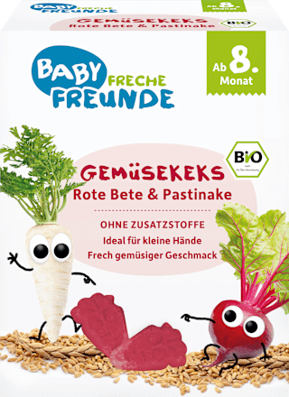 Gemüsekeks Rote Bete & Pastinake Freche Freunde