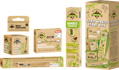 Geschenkset Zero Waste 6tlg Outdoor Freakz