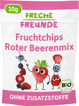 Kindersnack Fruchtchips Roter Beerenmix ab 3 Jahren Freche Freunde
