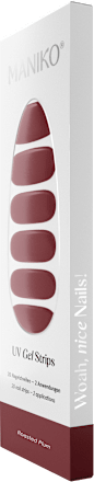 UV Nagelfolien Roasted Plum Maniko
