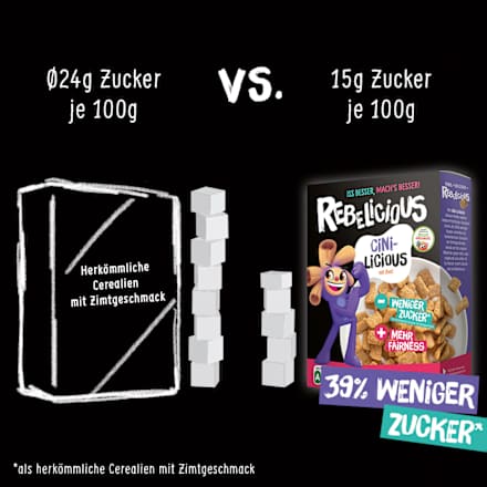 Cini-Licious Bio Frühstückscerealien REBELICIOUS