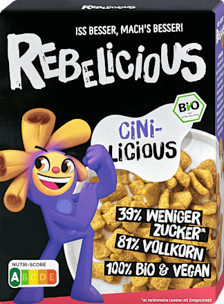 Cini-Licious Bio Frühstückscerealien REBELICIOUS