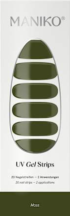 UV Nagelfolien Gel Strip Moss Maniko