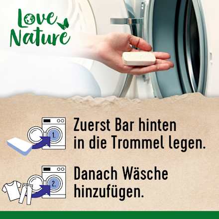 Vollwaschmittel Wash Bars alpine fresh Love Nature