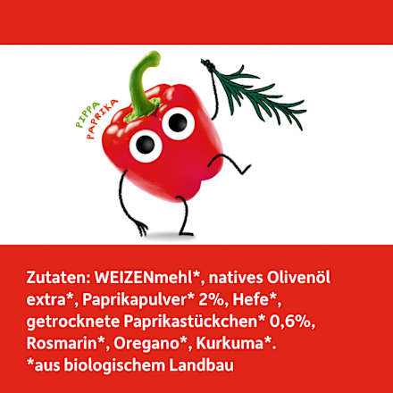 Kindersnack Brotchips Paprika Freche Freunde