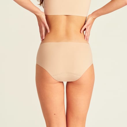 Periodenunterwäsche Hipster Seamless Beige, Gr. 32-34 ooia