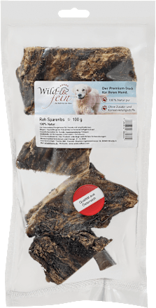 Kausnack Hund Rehspareribs Wild & fein