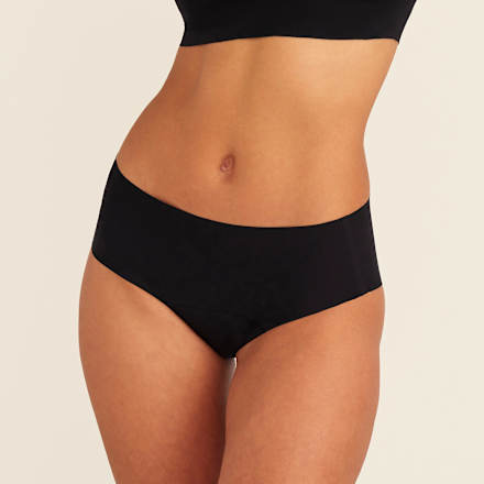 Periodenunterwäsche Hipster Seamless Schwarz, Gr. 32-34 ooia