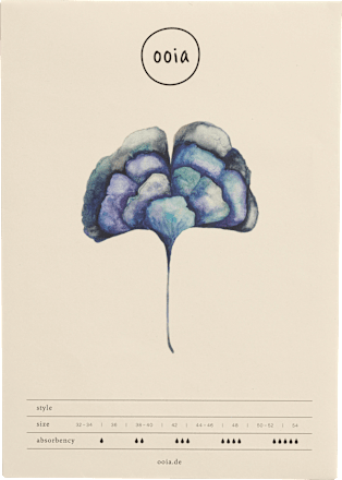 Periodenslip Set Everyday Seamless schwarz/beige, Gr. 44-46 ooia