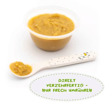 Frühstücks-Bowl Mango, Apfel, Aprikose & Hafer ab 8 Monaten Freche Freunde