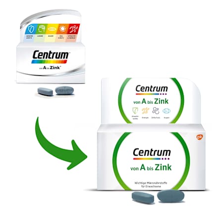 A bis Zink Tabletten 30 St Centrum
