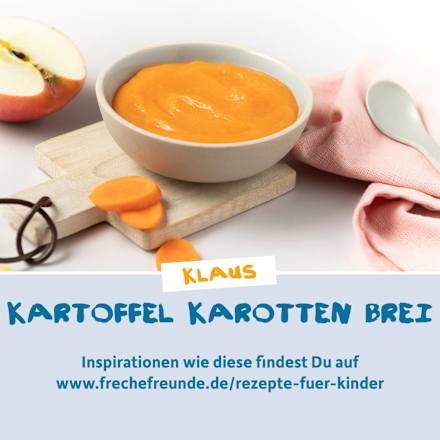 Menü Nudeln mit Brokkoli, Karotte & Tomate ab dem 8. Monat Freche Freunde