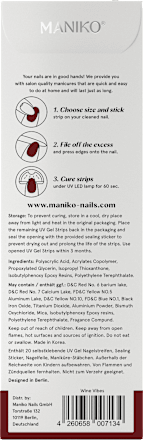 UV Gel Nagelfolien Wine Vibes Maniko