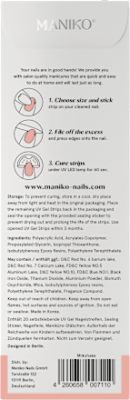 UV Gel Nagelfolien Milkshake Maniko