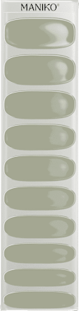 UV Gel Nagelfolien Sage Maniko