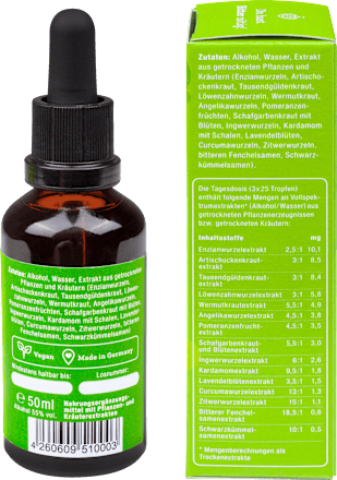 Bitterstoffe Tropfen BitterLiebe