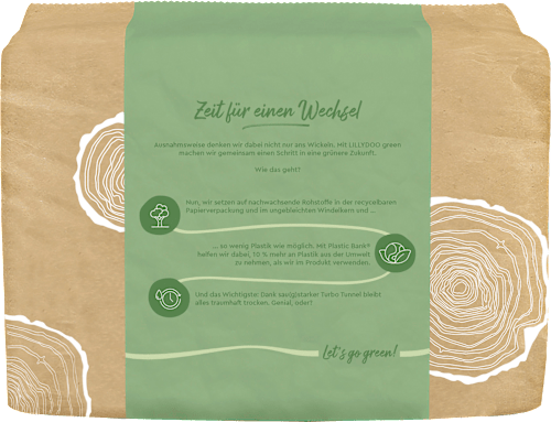 Windeln green Gr. 1 (2-5 kg), Monatsbox Lillydoo green