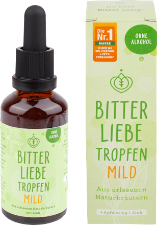 Bitterstoffe Tropfen mild BitterLiebe