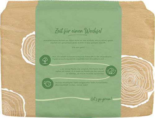 Windeln green Gr. 2 (4-8 kg) Lillydoo green